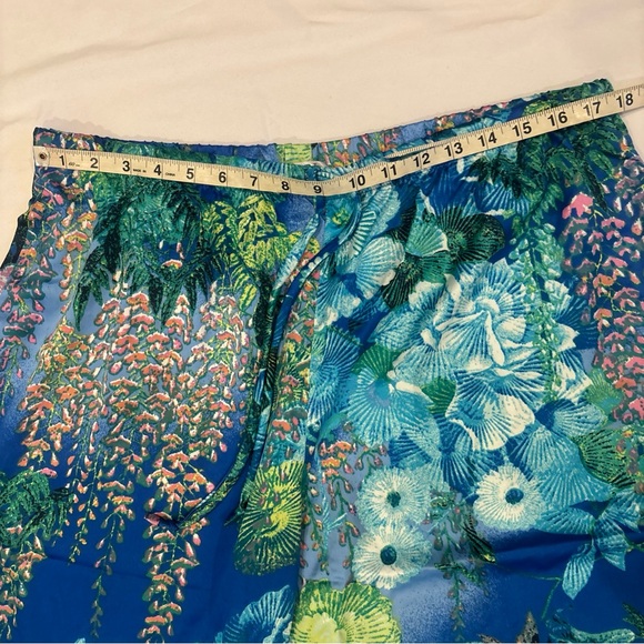 Natori Wisteria Garden Pajama Pant XL Satin Feel - Picture 3 of 5